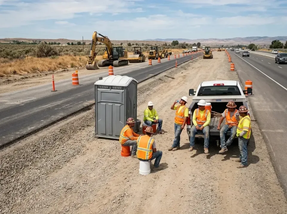 highway-road-construction-crew-007 — frequently asked questions, Porta Potty and Restroom Rentals in Sullivan, IN